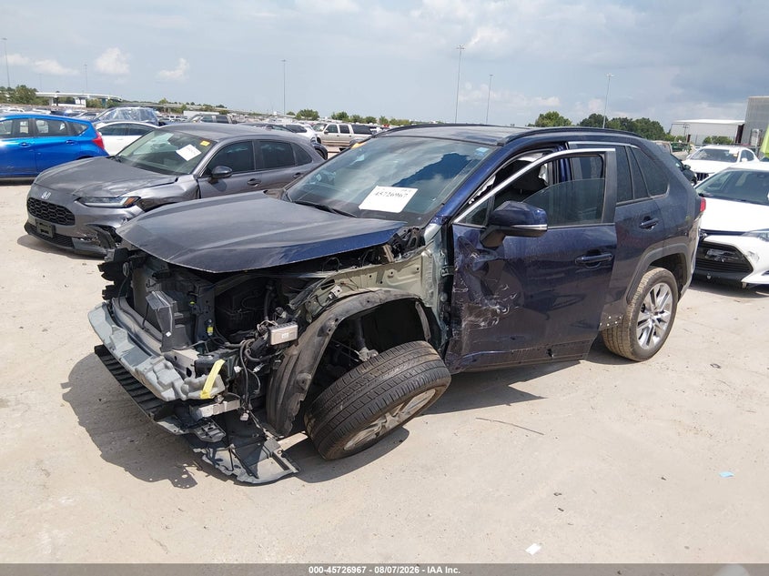 Vin: 2t3c1rfv9mw184969, lot: 46225666, toyota rav4 xle premium 20212
