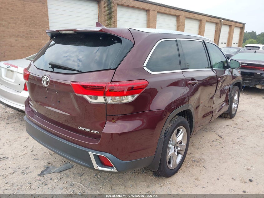 Vin: 5tddzrfh3k5982194, lot: 46225670, toyota highlander limited/limited platinum 20194