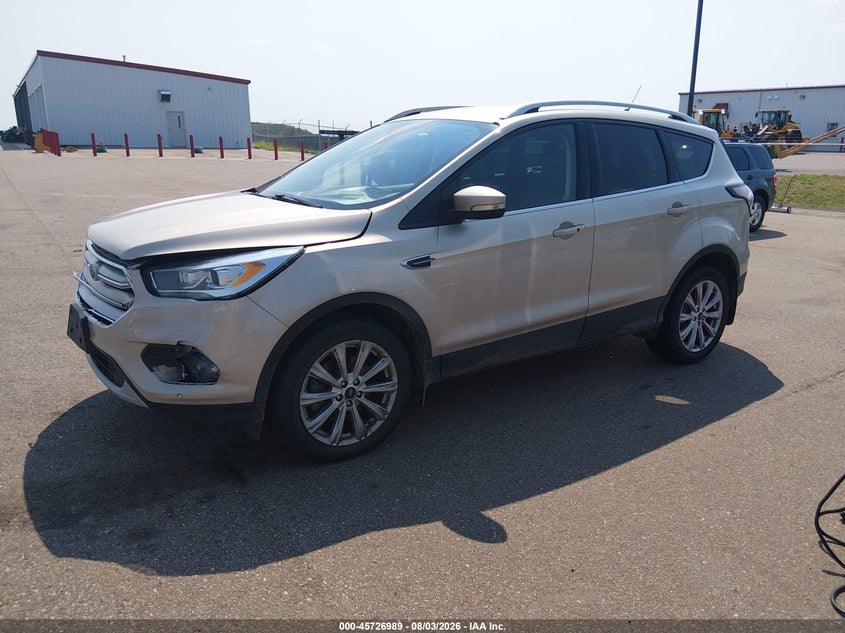 Vin: 1fmcu9j90jub81724, lot: 46225688, ford escape titanium 20182