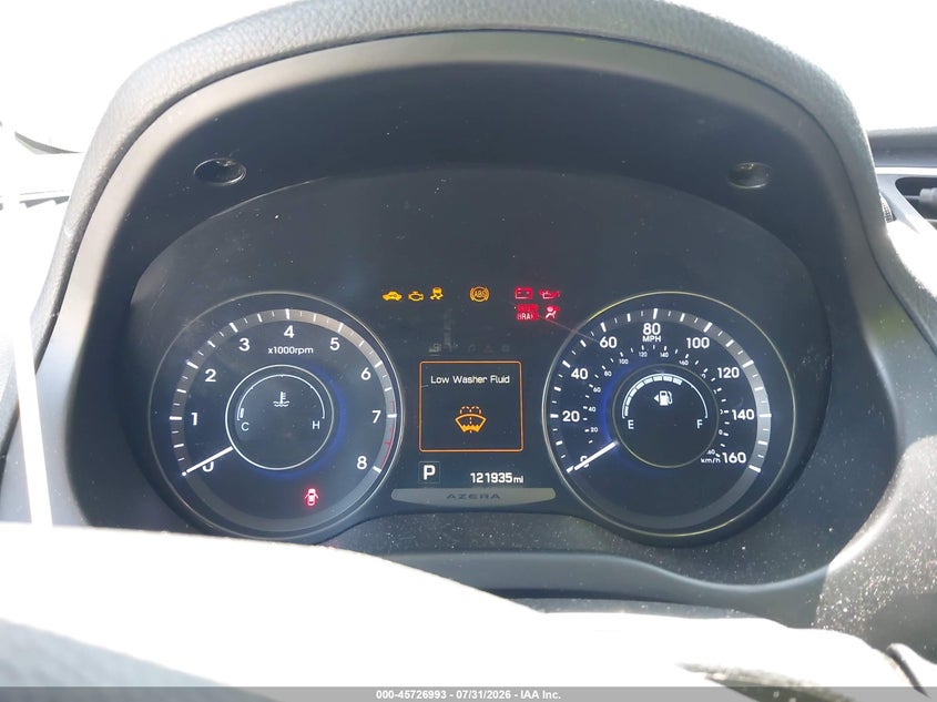 2017 HYUNDAI AZERA auction photo 7