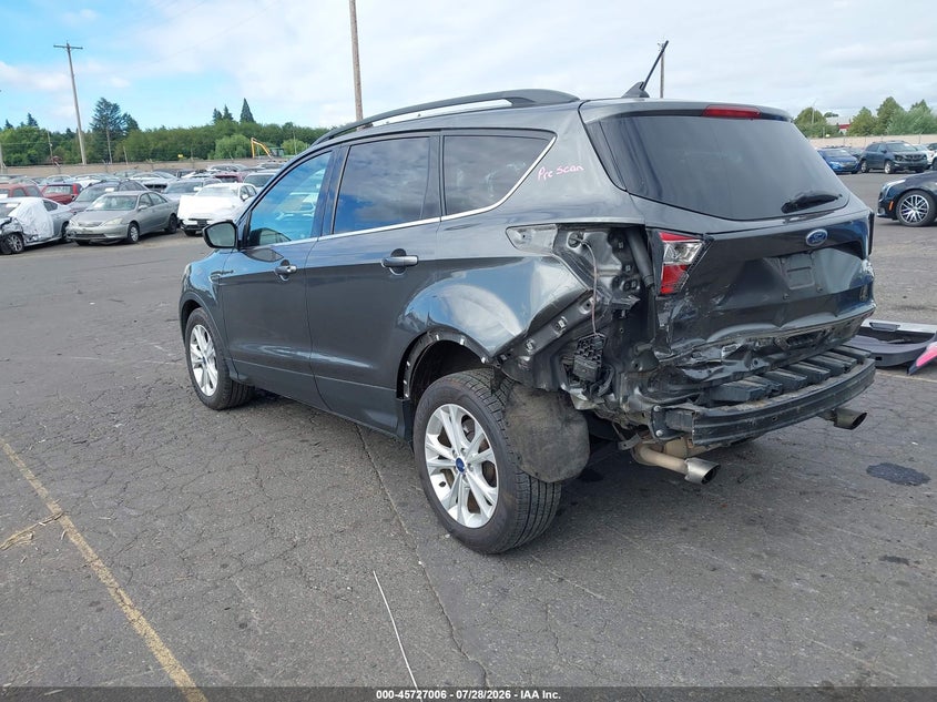 Vin: 1fmcu9hd1jua77575, lot: 46225705, ford escape sel 20183