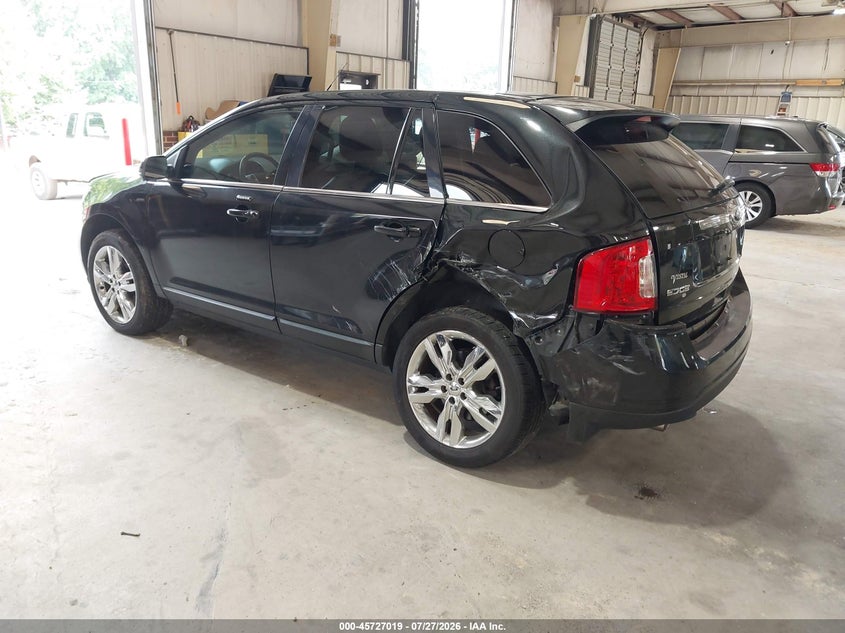 Vin: 2fmdk3kc9eba08944, lot: 46225718, ford edge limited 20143