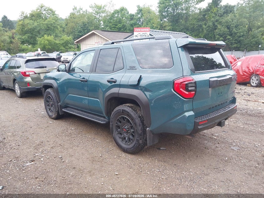 Vin: jtevb5br7t5045092, lot: 46225725, toyota 4runner hybrid trd off road premium 20263