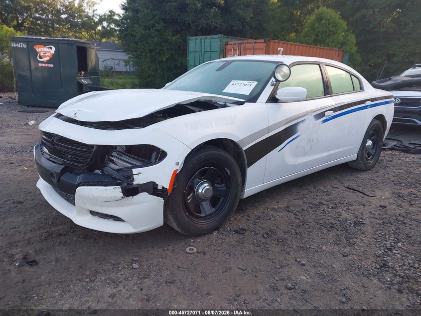 Vin: 2c3cdxat4mh678582, lot: 46225770, dodge charger police rwd 20212