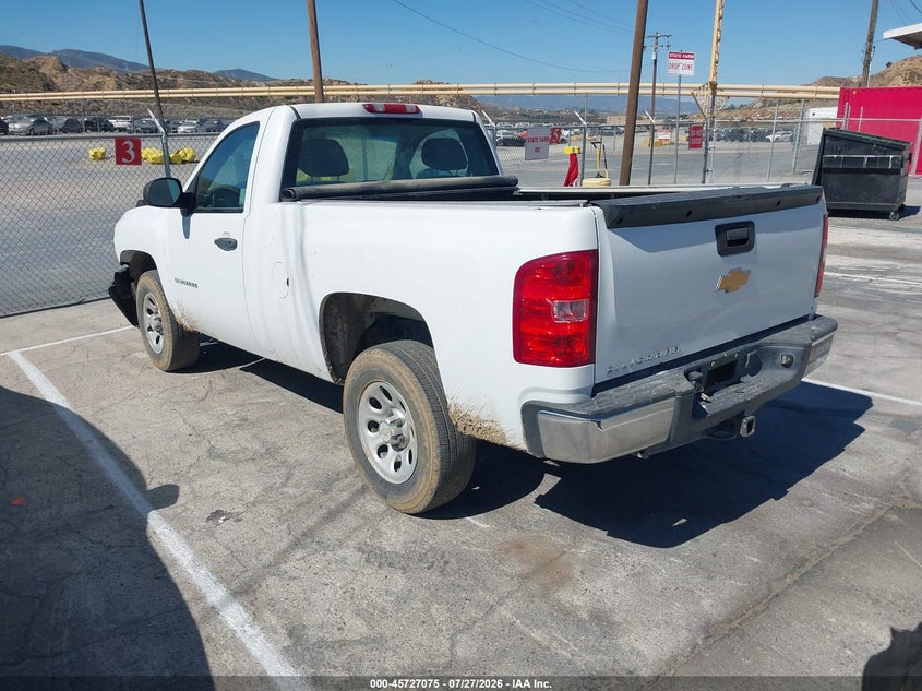 Vin: 1gcncpex8cz239405, lot: 46225774, chevrolet silverado 1500 work truck 20123