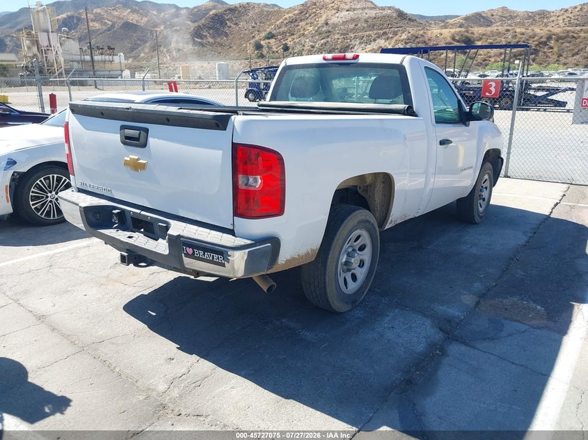 Vin: 1gcncpex8cz239405, lot: 46225774, chevrolet silverado 1500 work truck 20124