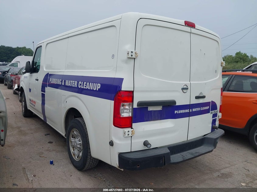 Vin: 1n6bf0km5ln804788, lot: 46225782, nissan nv cargo nv1500 sv standard roof v6 20203