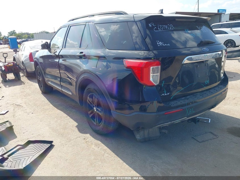 Vin: 1fmsk8dh9ngb18897, lot: 46225783, ford explorer xlt 20223
