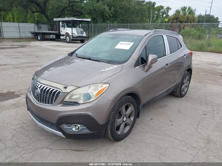 Vin: kl4cjbsb7db156058, lot: 46225790, buick encore convenience 20132