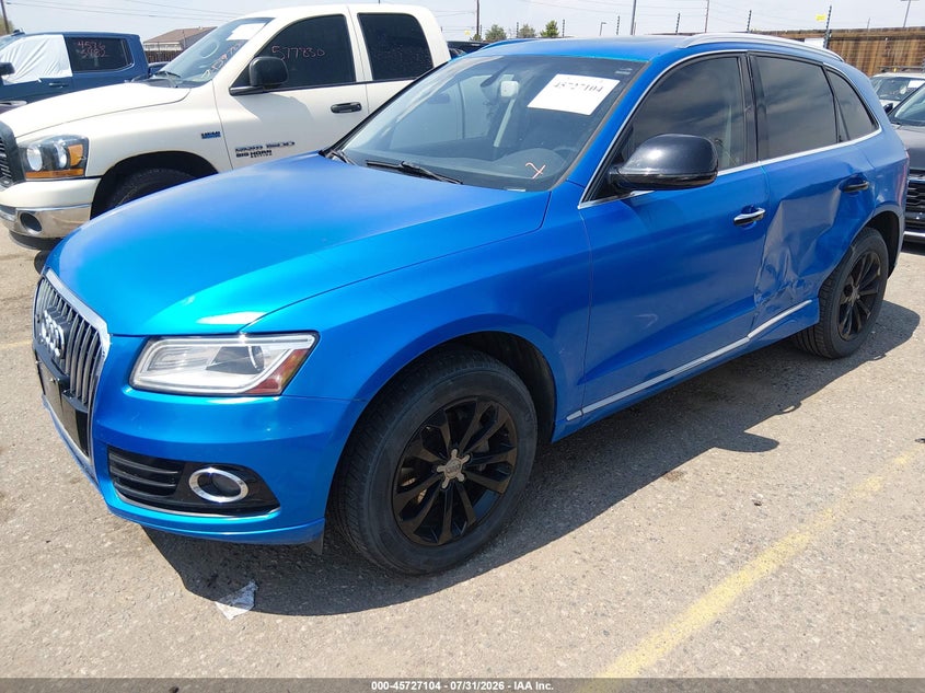 Vin: wa1lfafp7fa068900, lot: 46225803, audi q5 2.0t premium 20152