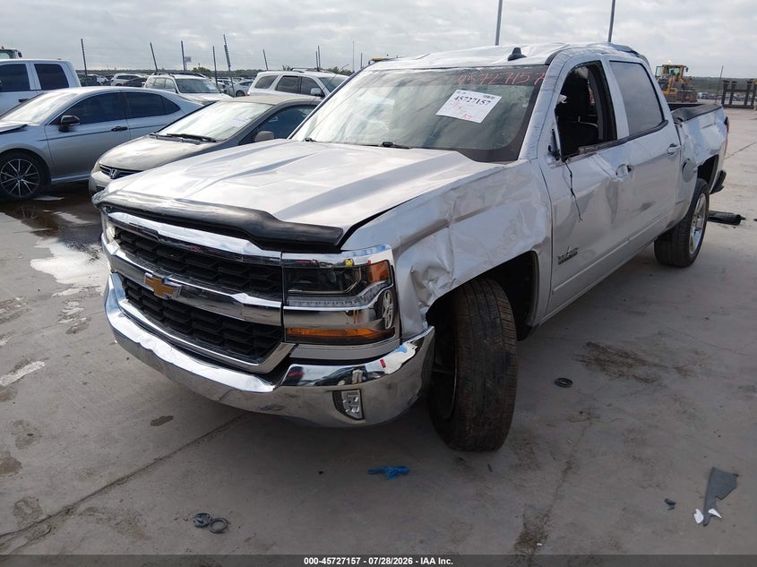 Vin: 3gcpcrec0hg142501, lot: 46225856, chevrolet silverado c1500 lt 20172
