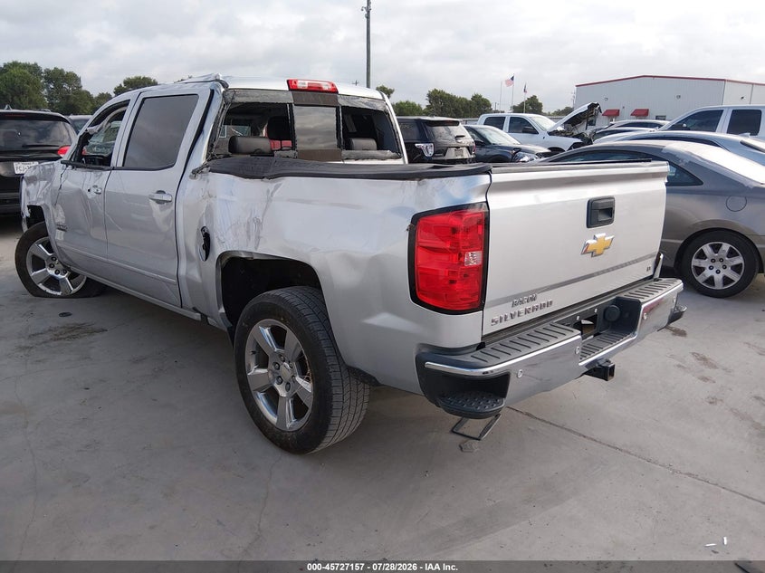 Vin: 3gcpcrec0hg142501, lot: 46225856, chevrolet silverado c1500 lt 20173