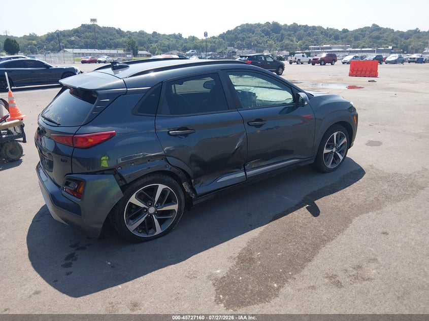 Vin: km8k33a57ju137809, lot: 46225859, hyundai kona limited 20184