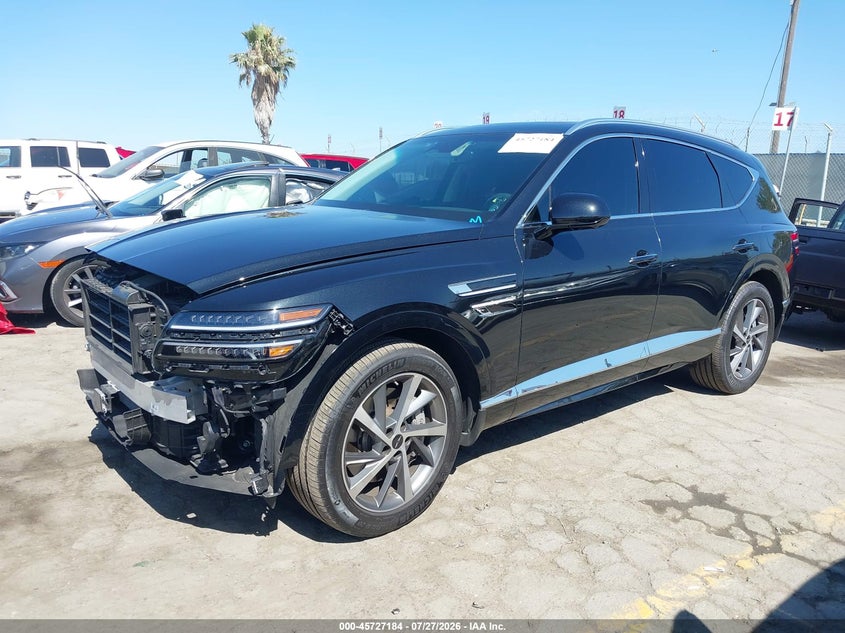 Vin: kmuhbesb4tu315841, lot: 46225883, genesis gv80 2.5t advanced awd 20262