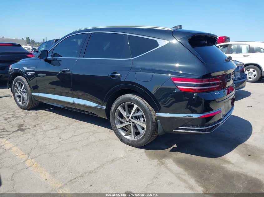 Vin: kmuhbesb4tu315841, lot: 46225883, genesis gv80 2.5t advanced awd 20263