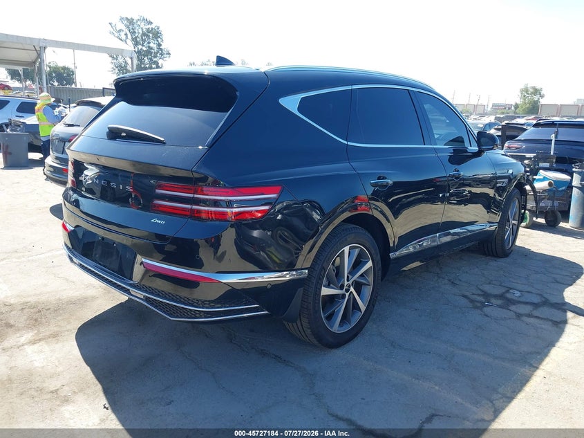 Vin: kmuhbesb4tu315841, lot: 46225883, genesis gv80 2.5t advanced awd 20264