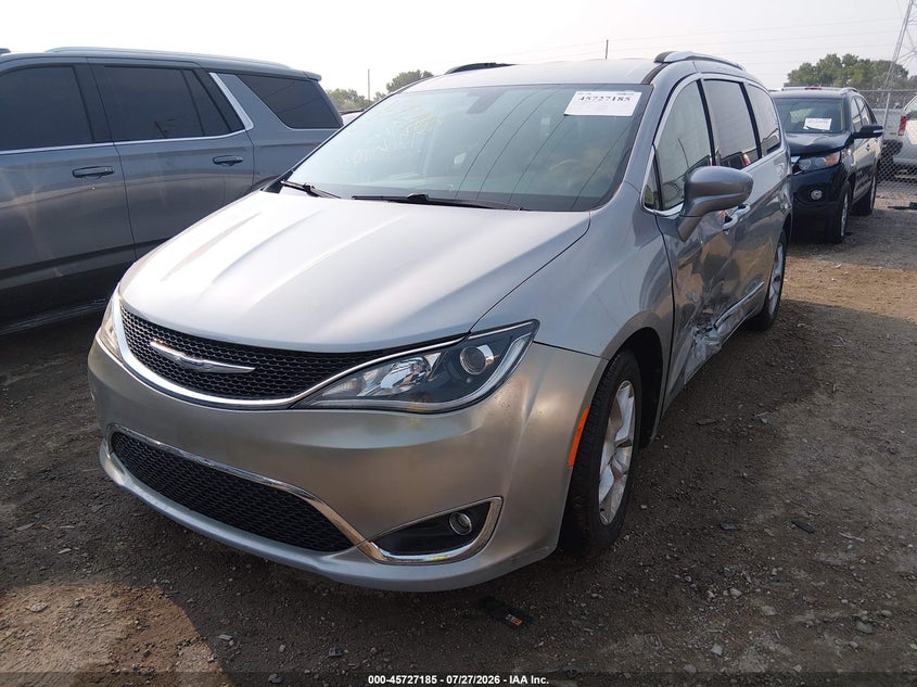 Vin: 2c4rc1eg5hr827150, lot: 46225884, chrysler pacifica touring-l plus 20172