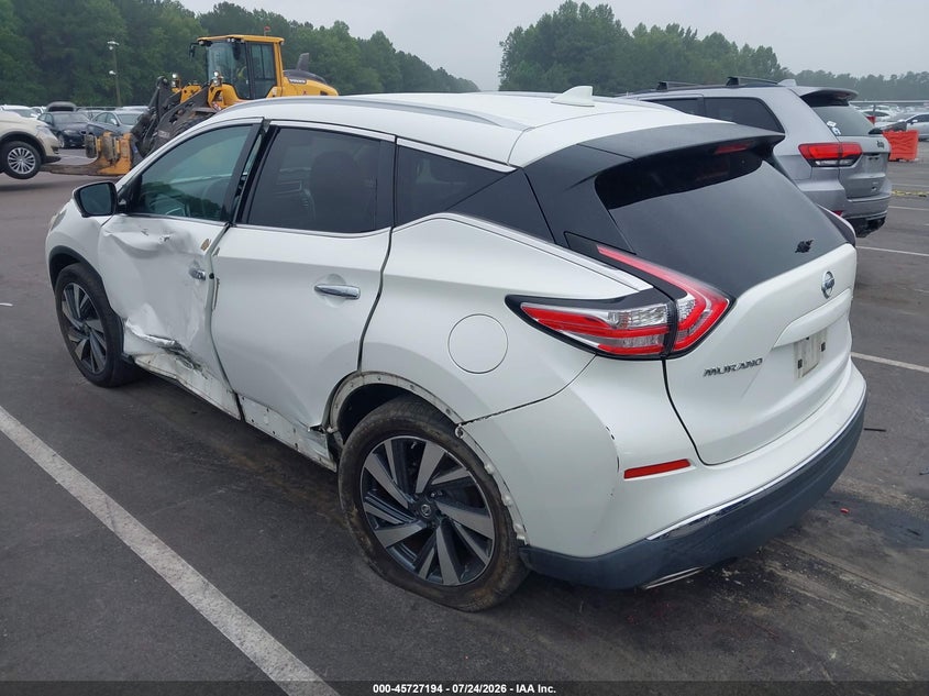 2017 NISSAN MURANO auction photo 3