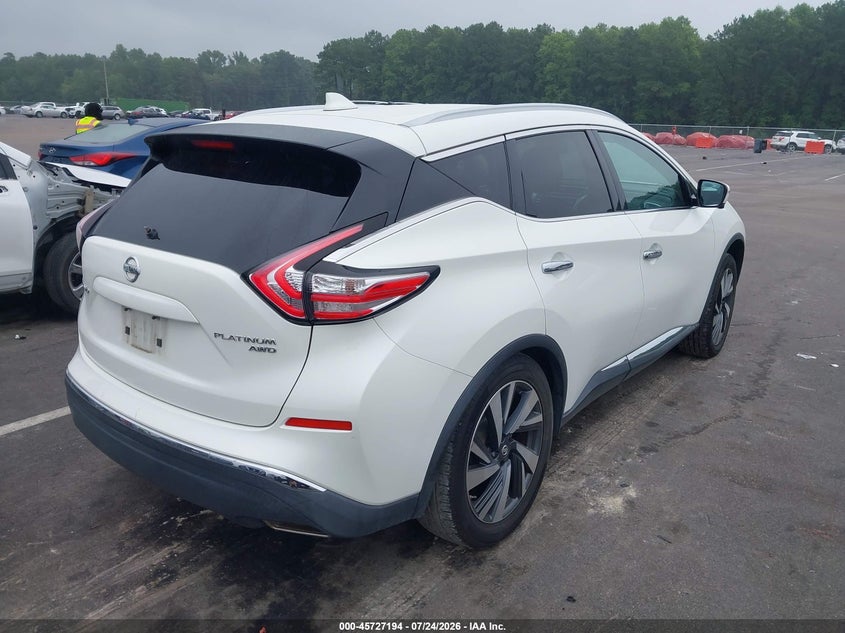2017 NISSAN MURANO auction photo 4