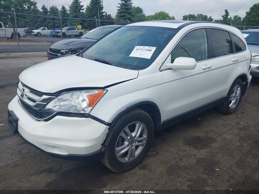 Vin: 5j6re4h70bl111922, lot: 46225899, honda cr-v ex-l 20112