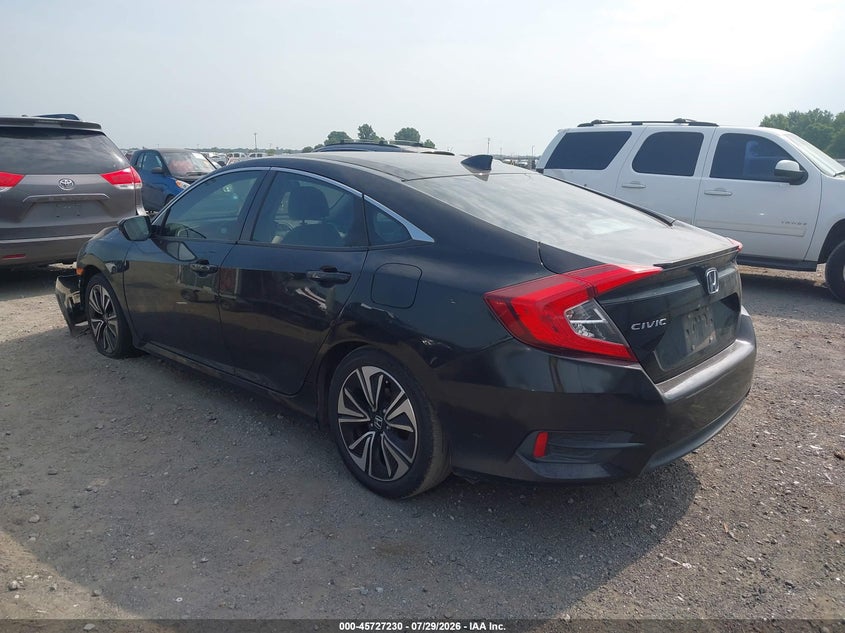 Vin: 2hgfc1f76gh638272, lot: 46225929, honda civic ex-l 20163