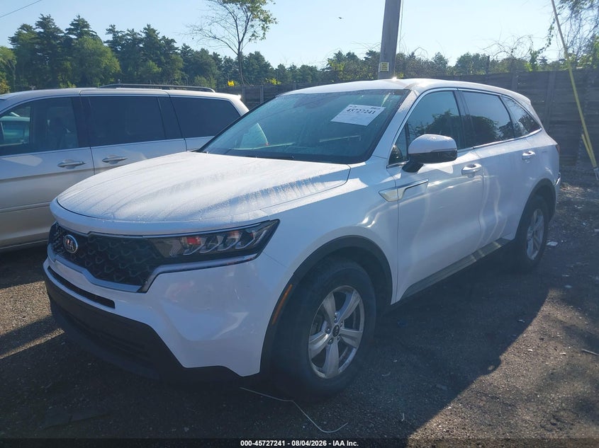 Vin: 5xyrg4lc4mg053252, lot: 46225940, kia sorento lx 20212