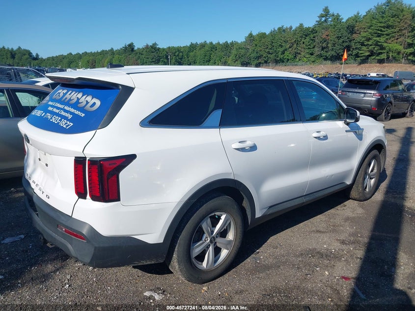 Vin: 5xyrg4lc4mg053252, lot: 46225940, kia sorento lx 20214