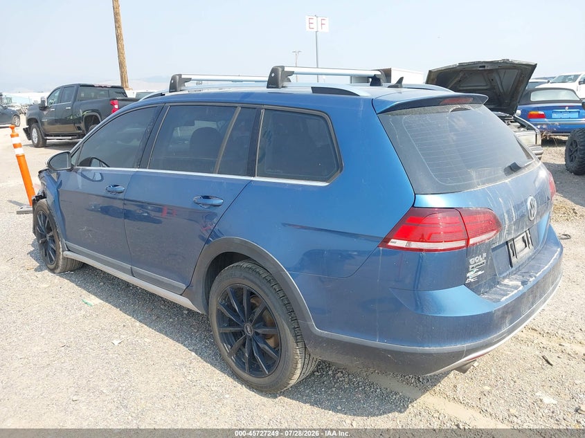 Vin: 3vwh17au1jm768835, lot: 46225948, volkswagen golf alltrack tsi s/tsi se/tsi sel 20183