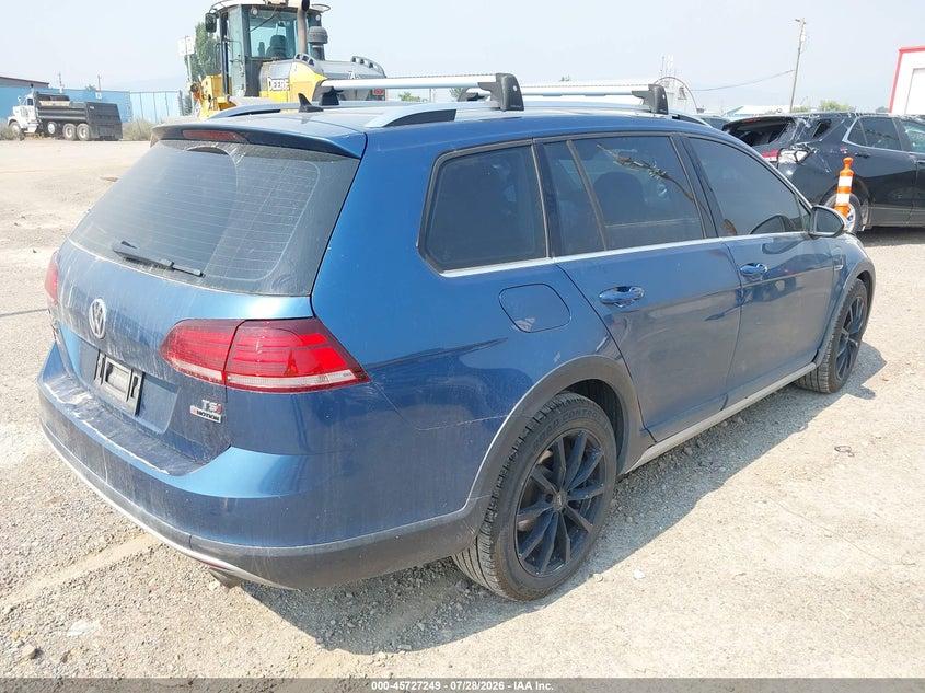 Vin: 3vwh17au1jm768835, lot: 46225948, volkswagen golf alltrack tsi s/tsi se/tsi sel 20184