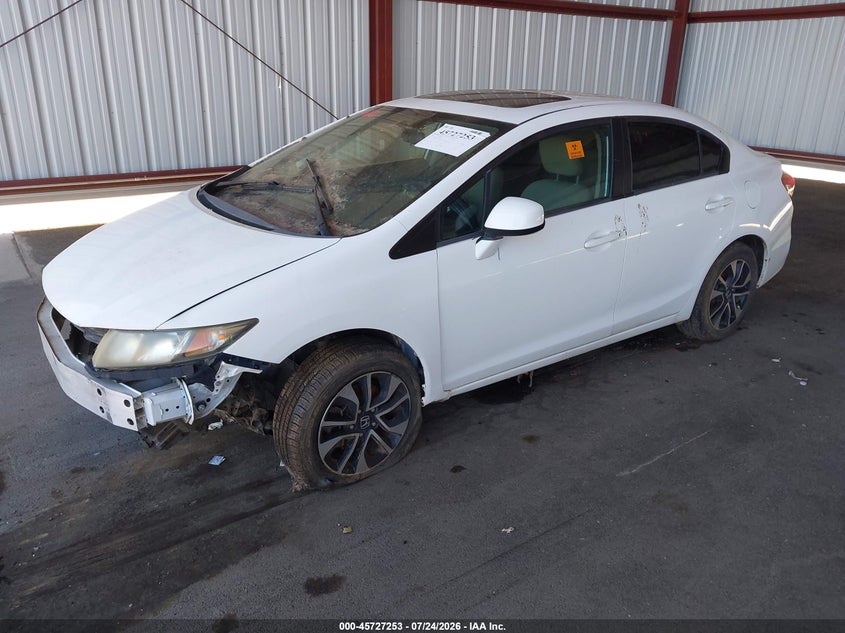 2013 HONDA CIVIC auction photo 2