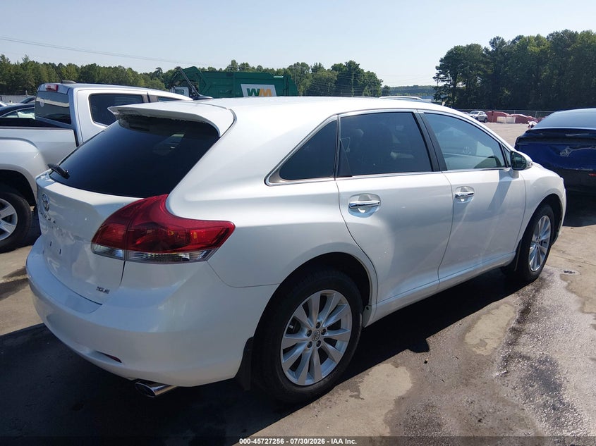 Vin: 4t3za3bb1fu091384, lot: 46225955, toyota venza xle 20154