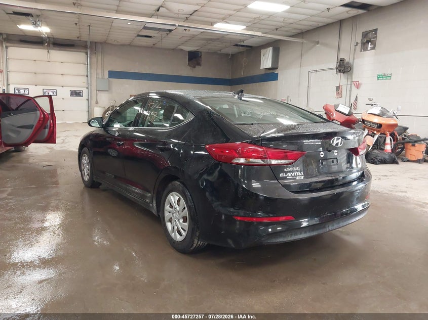 Vin: 5npd74lf9jh376754, lot: 46225956, hyundai elantra se 20183