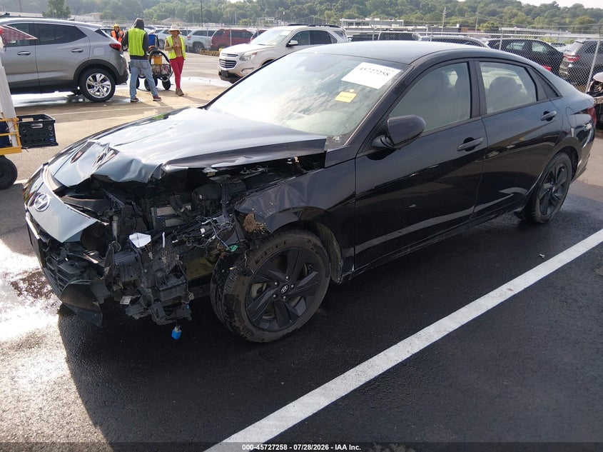 Vin: 5nplm4ag1nh067365, lot: 46225957, hyundai elantra sel 20222