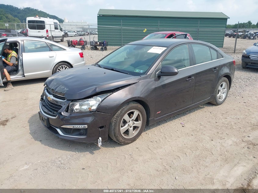 Vin: 1g1pc5sb3f7120773, lot: 46225960, chevrolet cruze 1lt auto 20152