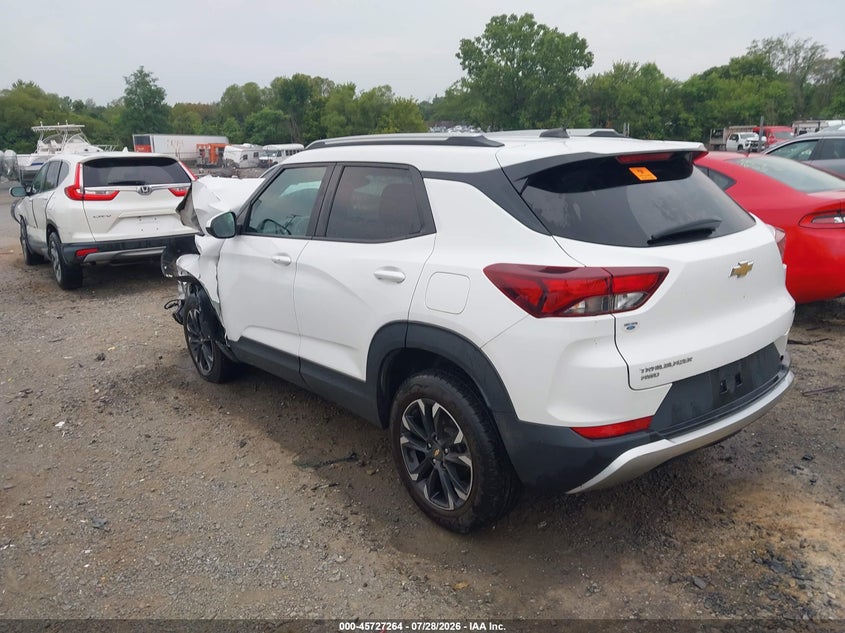 Vin: kl79mrsl5mb166173, lot: 46225963, chevrolet trailblazer awd lt 20213