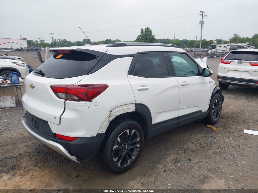 Vin: kl79mrsl5mb166173, lot: 46225963, chevrolet trailblazer awd lt 20214