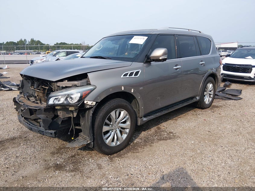 2016 INFINITI QX80 auction photo 2