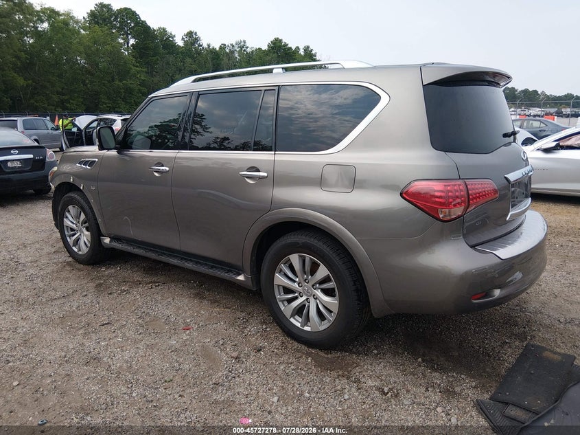 2016 INFINITI QX80 auction photo 3