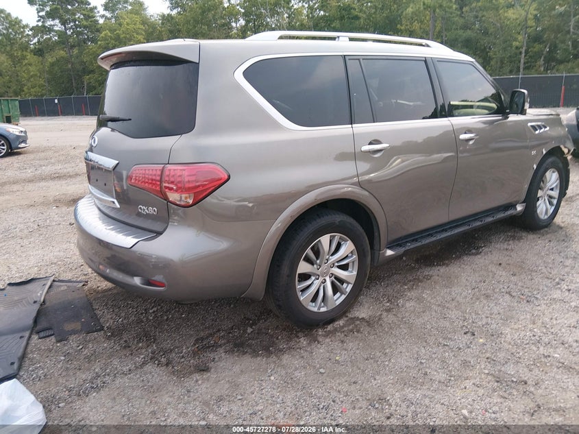 2016 INFINITI QX80 auction photo 4