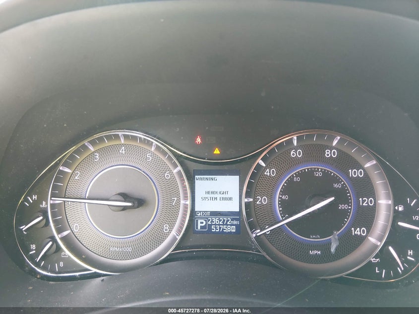 2016 INFINITI QX80 auction photo 7