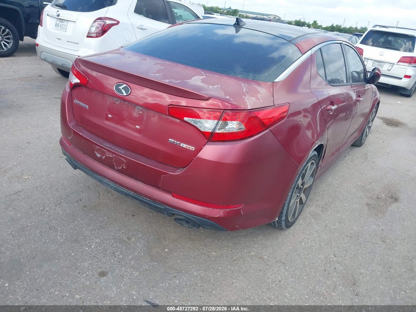 2013 KIA OPTIMA auction photo 4
