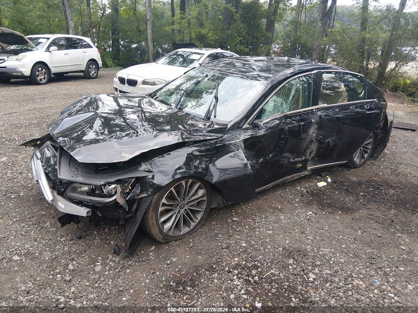 Vin: kmhgn4je7gu125223, lot: 46225992, hyundai genesis 3.8 20162