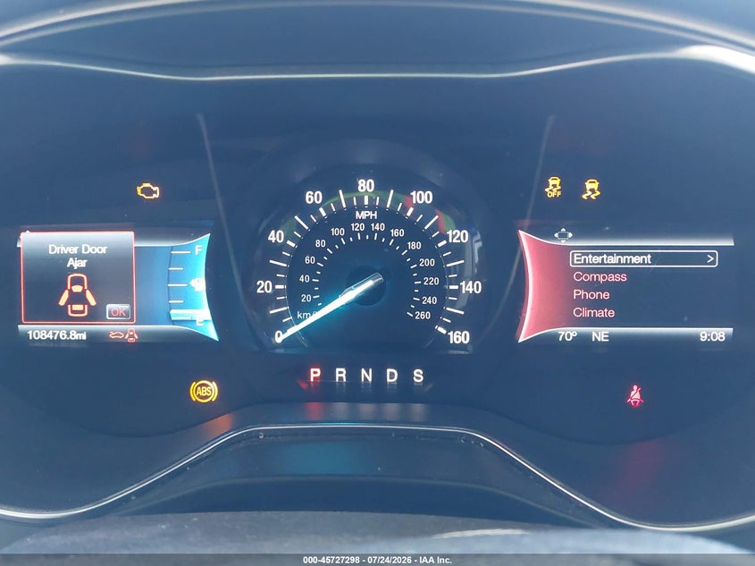 2016 FORD FUSION auction photo 7