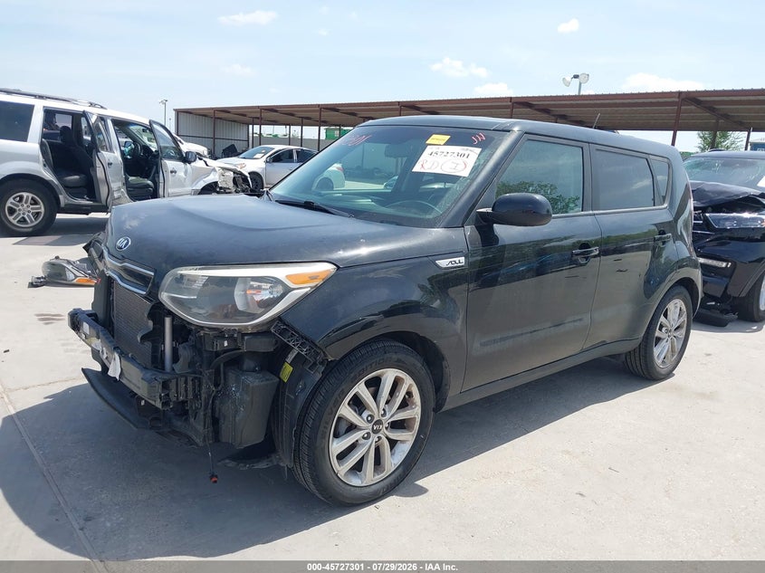 Vin: kndjp3a52h7478080, lot: 46226000, kia soul + 20172