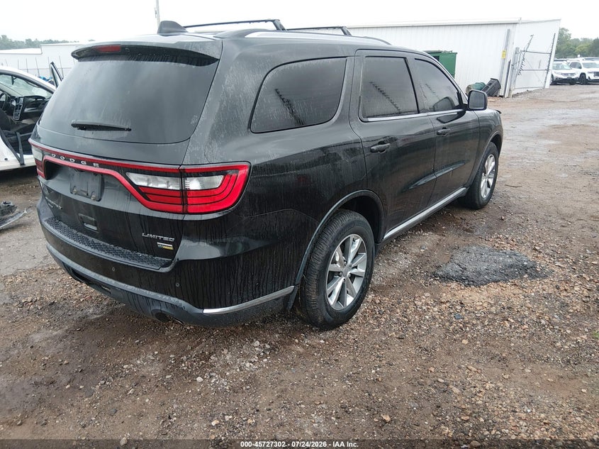 Vin: 1c4rdjdg0fc810325, lot: 46226001, dodge durango limited 20154