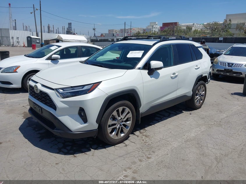Vin: jtmc1rfv8nj023772, lot: 46226016, toyota rav4 xle premium 20222