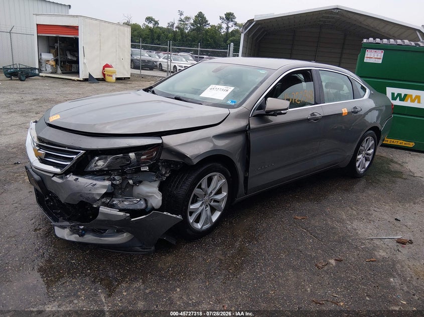 Vin: 2g1105s35j9120868, lot: 46226017, chevrolet impala 1lt 20182