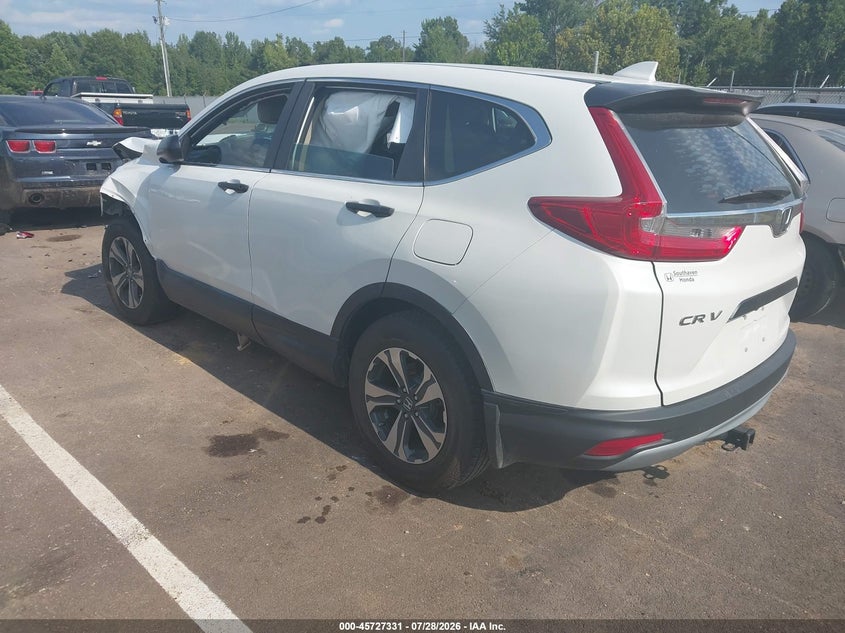 Vin: 2hkrw5h38kh419527, lot: 46226030, honda cr-v lx 20193
