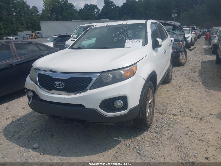 Vin: 5xyku4a21bg027029, lot: 46226032, kia sorento ex v6 20112