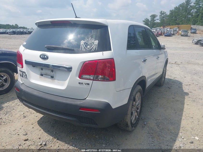 Vin: 5xyku4a21bg027029, lot: 46226032, kia sorento ex v6 20114